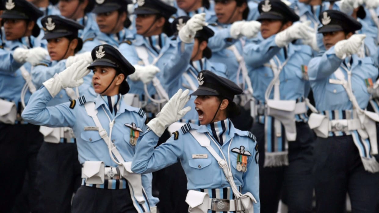 Women tri-services contingent led by Captain Sandhya gears up to make history at Kartavya Path