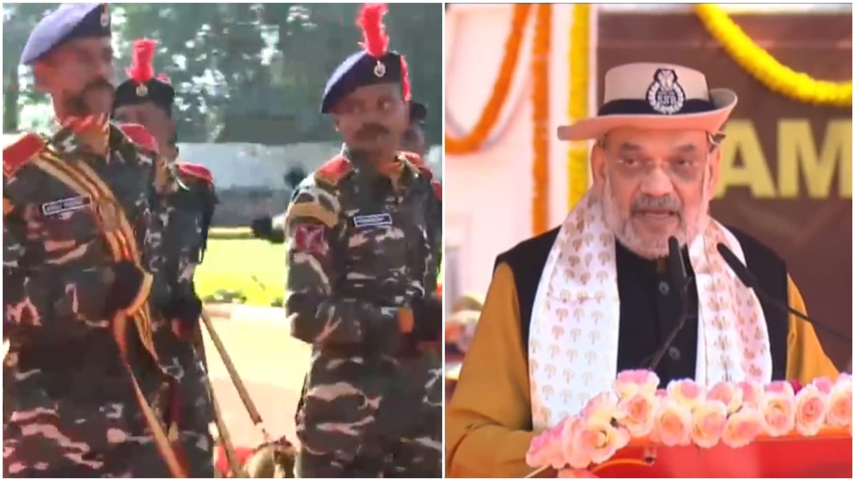 Assam: Amit Shah and Himanta Biswa Sarma attend the 60th Raising Day of SSB in Tezpur
