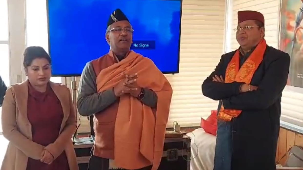 Former CM Trivendra Singh Rawat inaugurated Garhwali Ram Bhajan