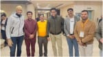 अयोध्या पहुंचे क्रिकेटर