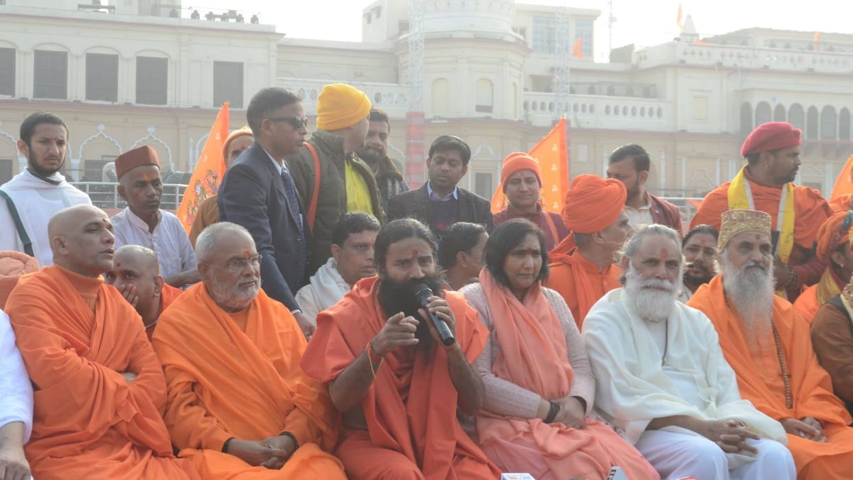 Baba Ramdev speaks about Pran Pratishtha in Ayodhya.
