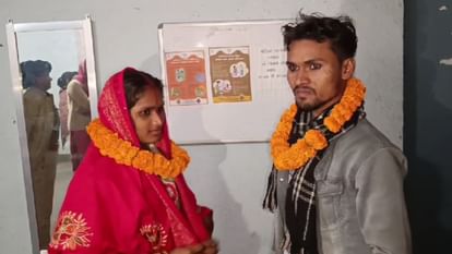 Bhagalpur: Family unhappy with love affair, girlfriend complains in police station; police got wedding done