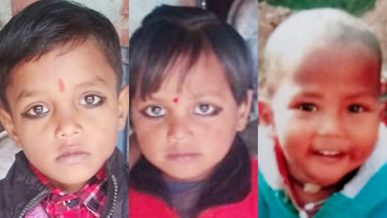 Three children died after eating banana smeared with vermilion in Budaun