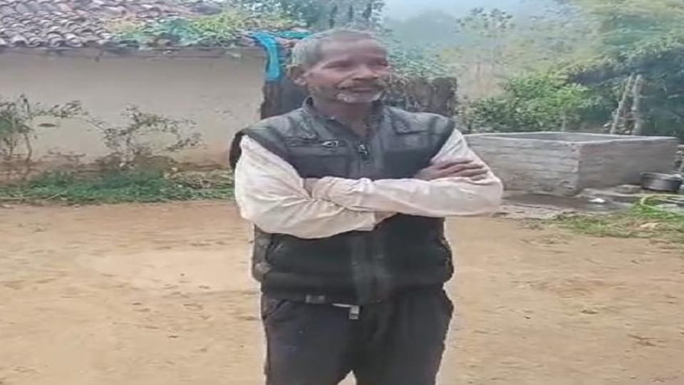It was the husband who murdered the wife put the body in the stove to create a story in Korba
