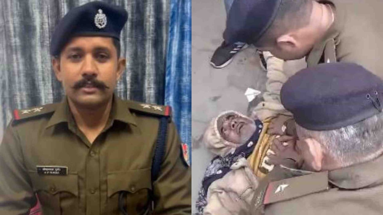 RPF post in-charge at Katni railway station saved the life of the passenger by giving CPR.