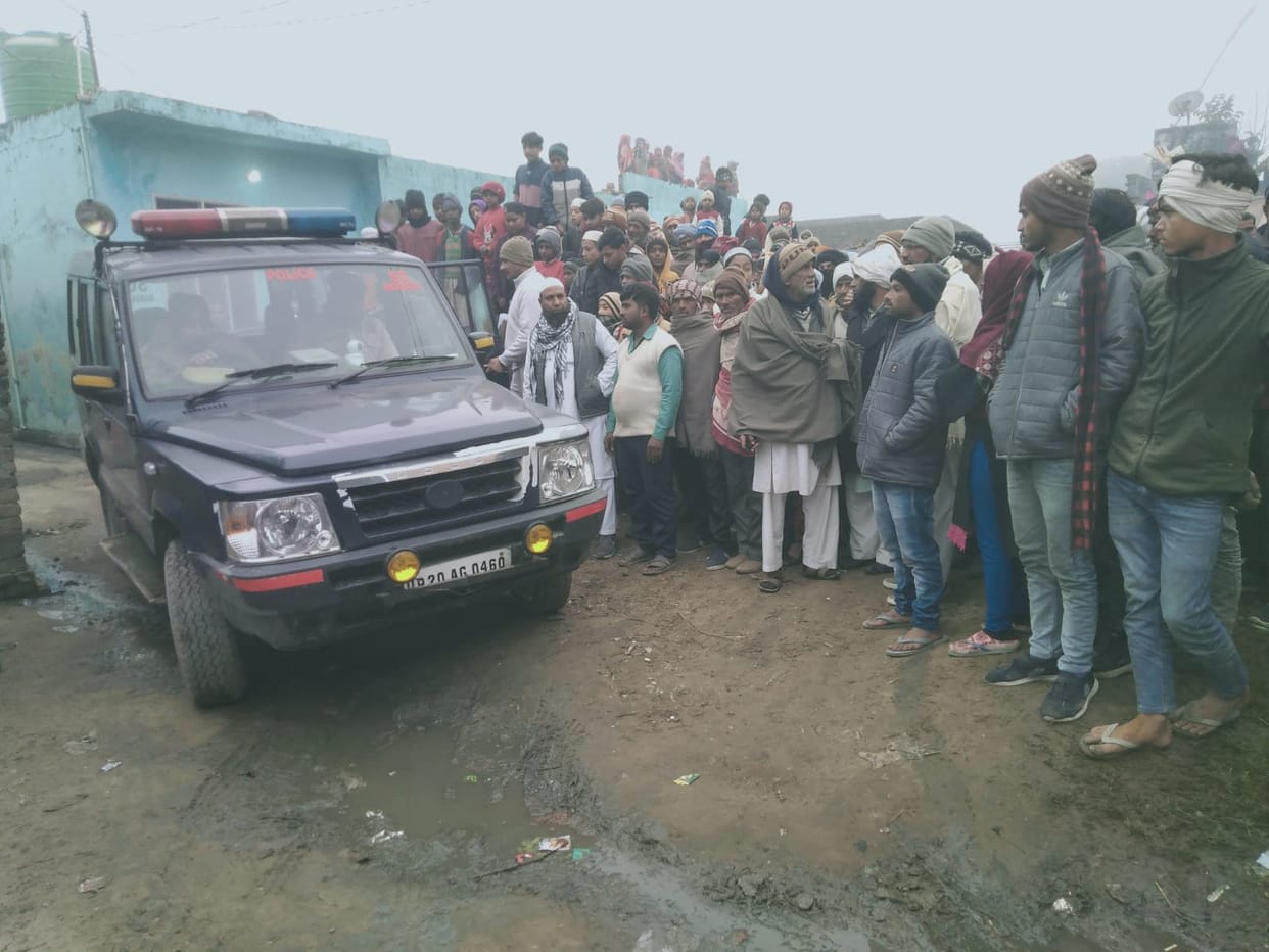 Bijnor: Father who came to settle the dispute was murdered by hitting a brick on his head