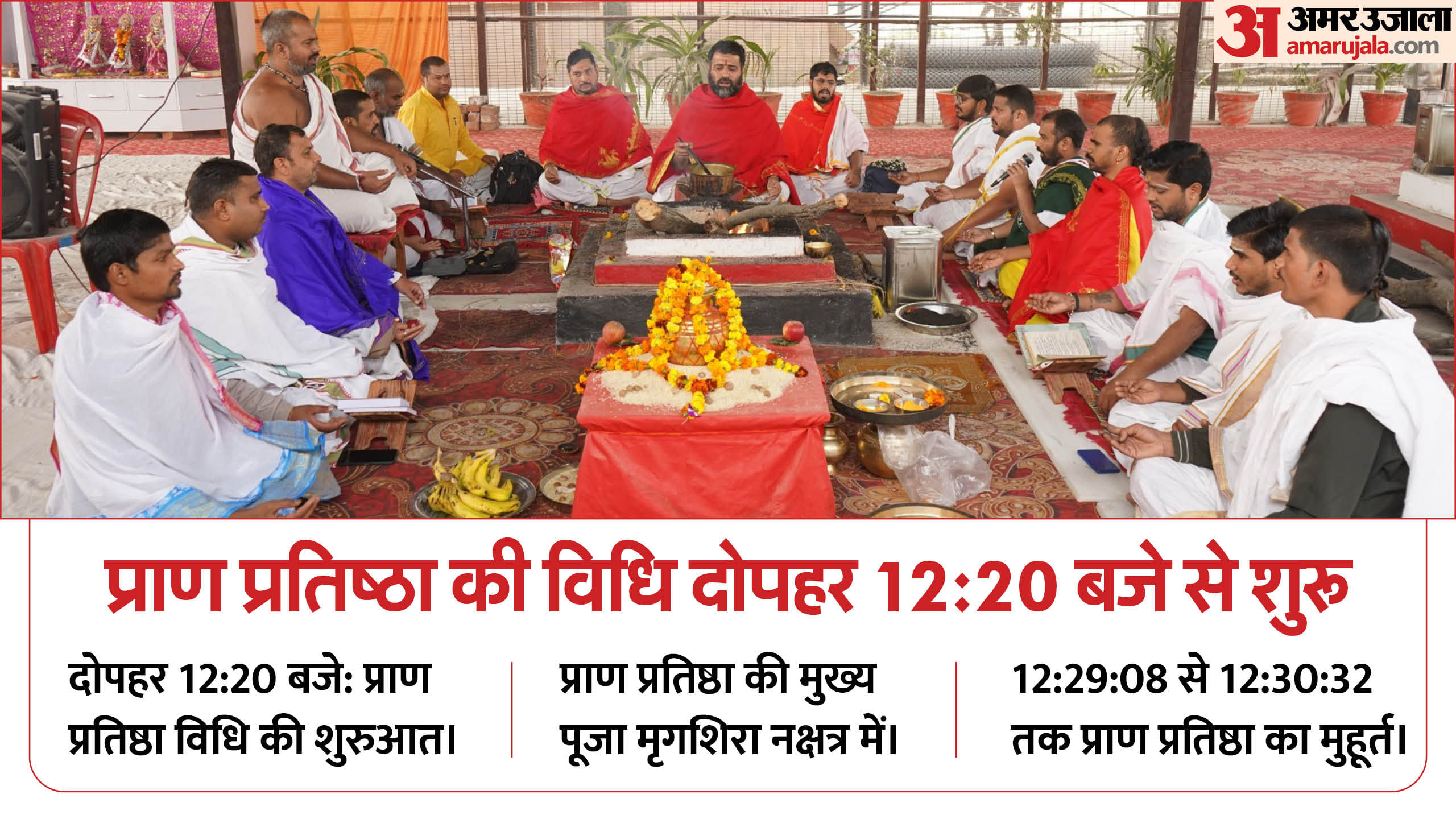 Ayodhya Ram Mandir Pran Pratishtha Schedule Ram Lalla Rituals Shubh Muhurat To Guests Arrival
