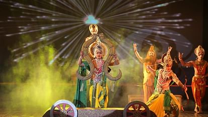 दिल्ली में रामलीला: सीता स्वयंवर को देखकर भावुक हुए दर्शक, लगाए जय श्रीराम के जयकारे; भाजपा ने बताया छलावा Ramlila organized by Delhi government ram mandir pran pratishtha