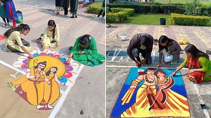 Ram Mandir: A glimpse of Shri Ram Temple of Ayodhya in every color of students' art
