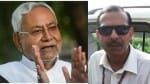 मुख्यमंत्री नीतीश कुमार और आईएएस केके पाठक।