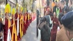 तिब्बती धर्मगुरु दलाईलामा धर्मशाला पहुंचे