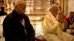 पूजा में शामिल पीएम मोदी और मोहन भागवत