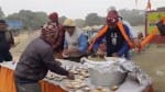 शामली में मुस्लिमों ने  भंडारा भी लगाया