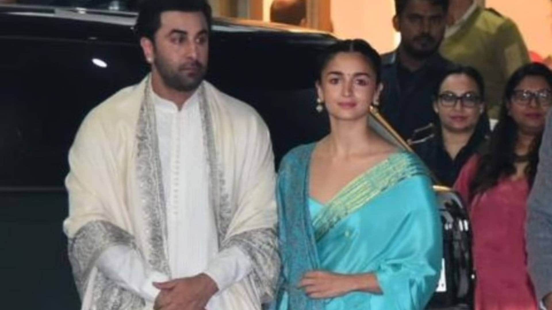 Madhuri Dixit Vicky Kaushal Katrina Alia bhatt Ranbir Kapoor head to Ayodhya for Pran Pratishtha Ceremony