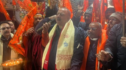 Jammu Kashmir: Halwa distributed from Lakhanpur to Uri echoing of Jai Shri Ram
