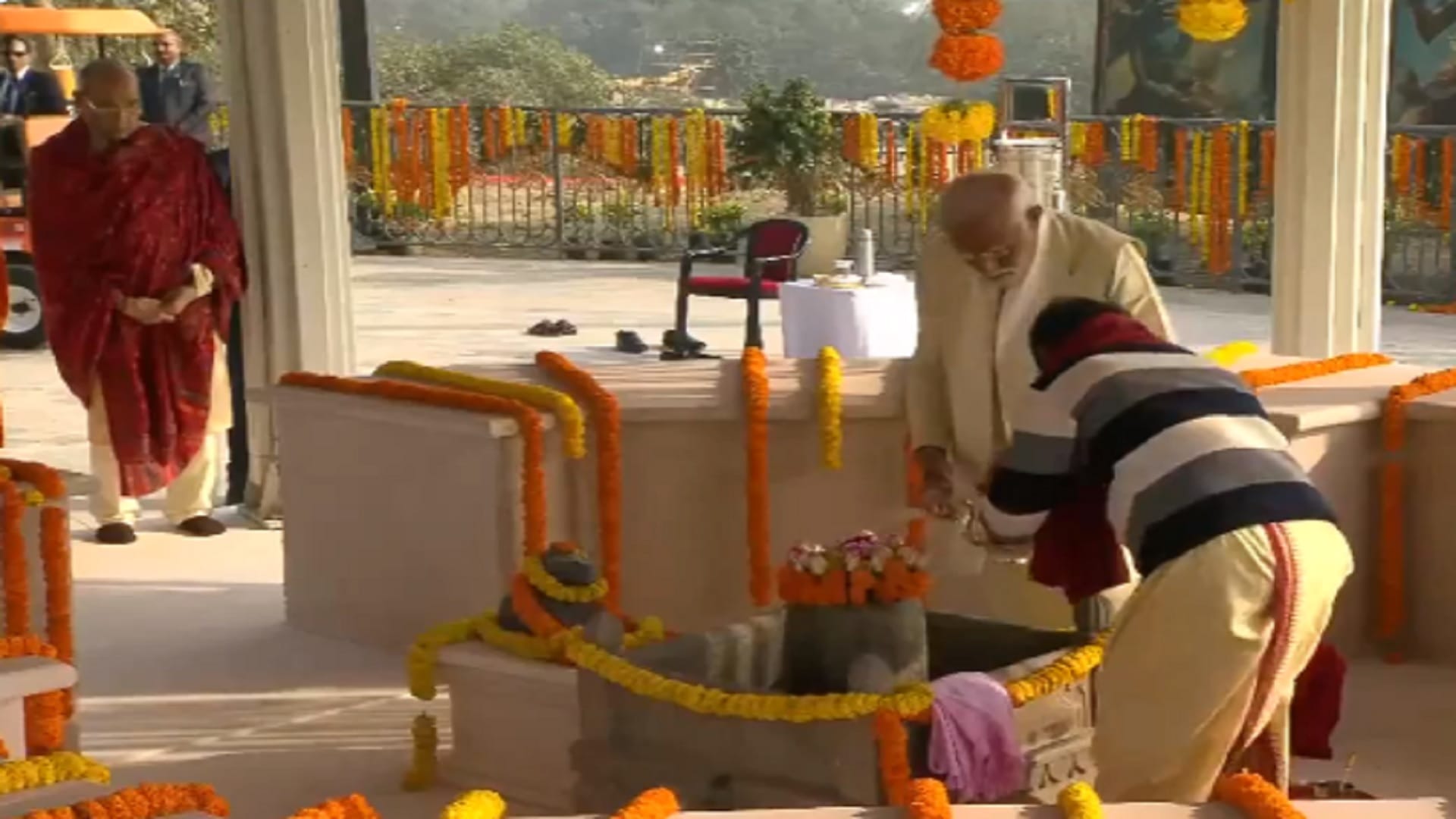 Ayodhya Ram Temple: PM Narendra Modi praises labourers working for Ram temple.