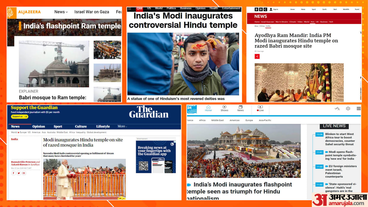 Ayodhya's Ram Temple: World media reaction on Pran Pratishtha ceremony, PM Modi and Government