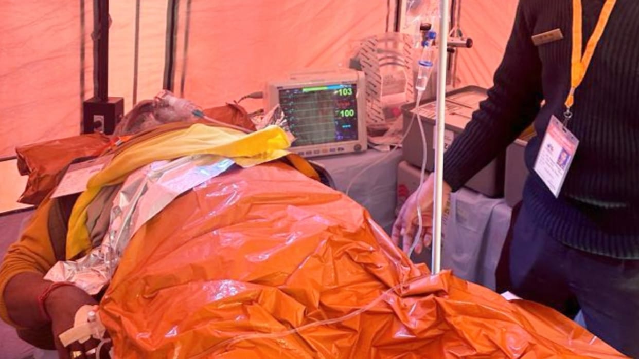 Aydhya Ram Mandir: A devotee suffers from heart attack in Ayodhya.