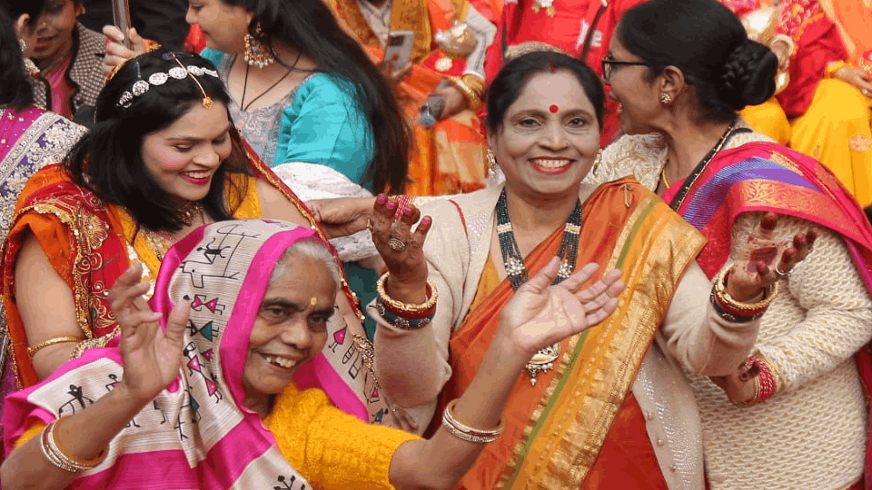Celebration of consecration of Ram temple in Delhi