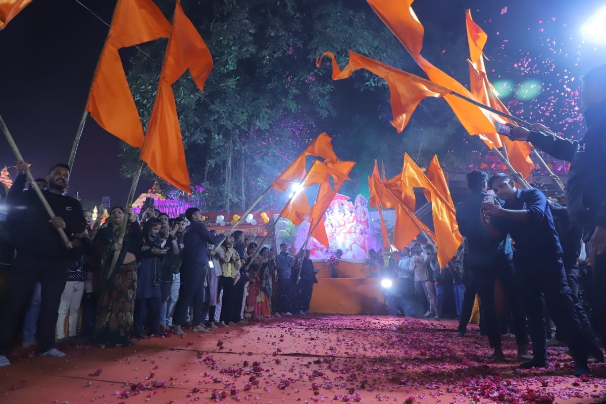 Ayodhya Ram Mandir: 'Jai Shri Ram' in courtyard of Baba Mahakal, temple complex decorated with one lakh lamps