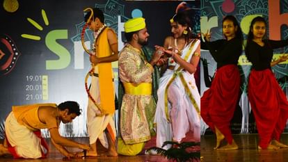 BHU: 'सृष्टि' में रैंप वॉक पर दिखी रामायण की झलक, लोकनृत्य से जीता दिल; छात्रों ने लगाए जयश्रीराम के जयकारे Ramayan glimpse seen on ramp walk in Srishti 2024 of BHU
