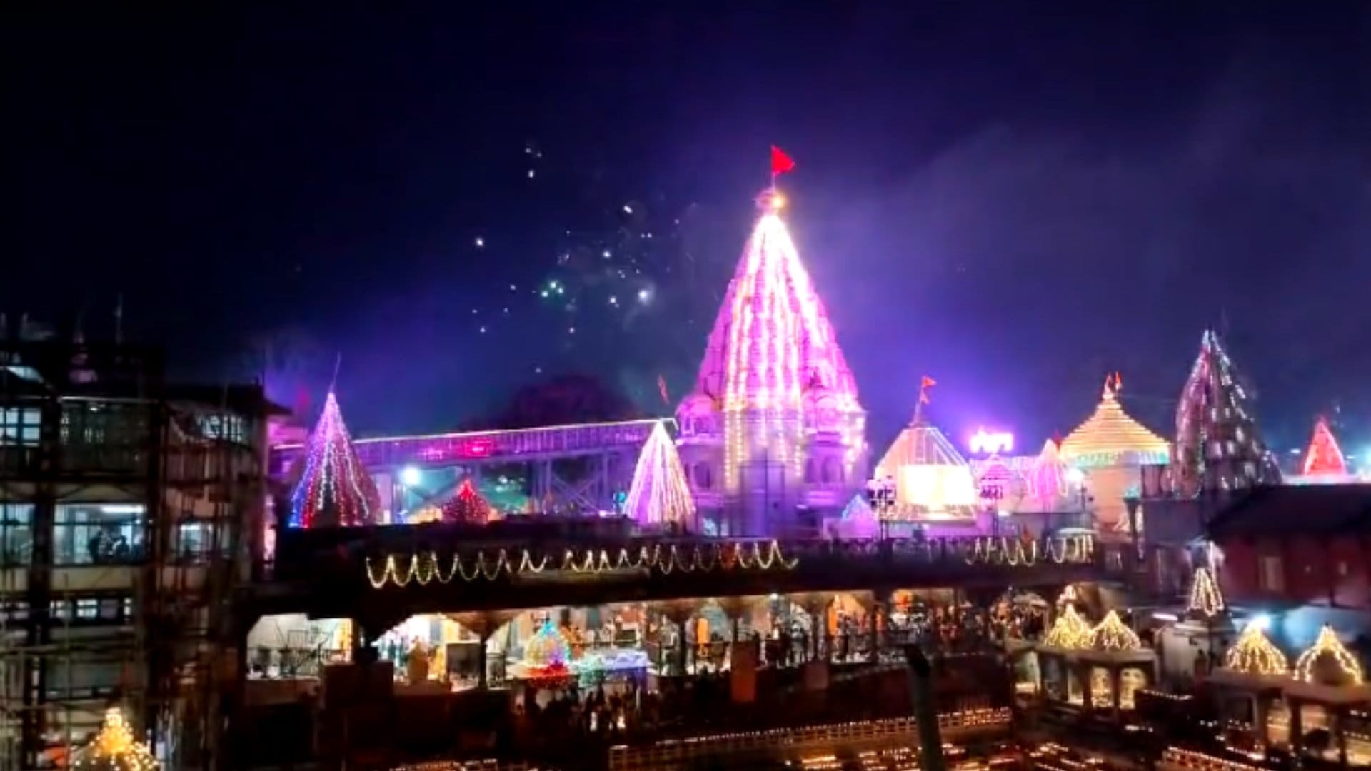 Ayodhya Ram Mandir: 'Jai Shri Ram' in courtyard of Baba Mahakal, temple complex decorated with one lakh lamps