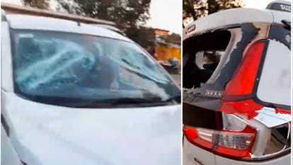 MP News: SDM showed hooliganism, made two youths stand and beat them when they overtook the car.