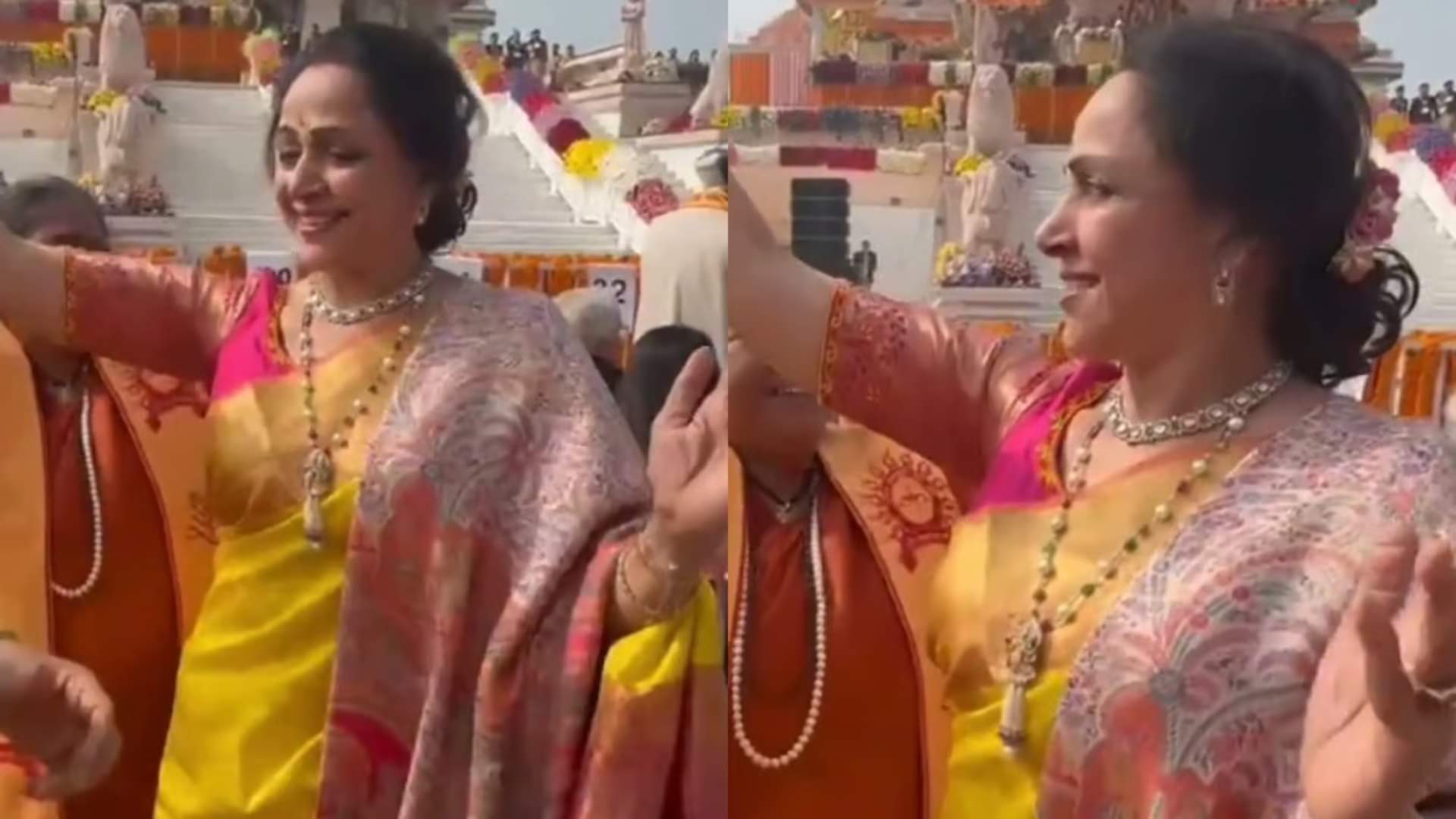 Hema Malini offers prayers at Ram Mandir in Ayodhya says because of the temple people are getting employment