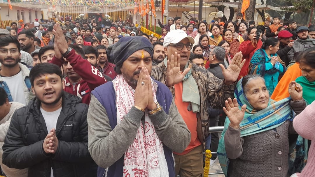 celebration in jammu kashmir: LG Manoj Sinha extends greetings on Shri Ram Mandir Pran Pratishtha ceremony