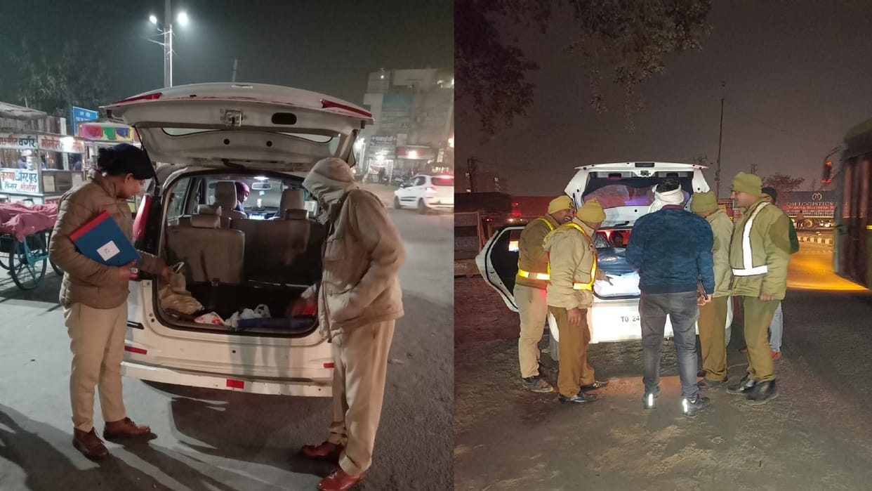 Blockade at 120 places under sealing plan in Jhajjar, police investigated suspicious persons and vehicles