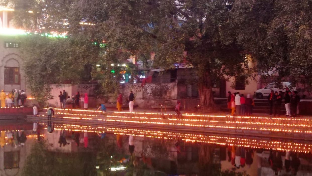 Ramlala Pran Pratishtha: Cities and villages of Haryana lit up with Diyas