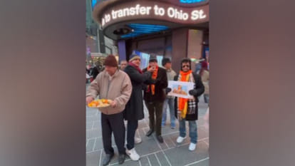 Ram mandir 2024: People distributed laddus in America's Times Square, arrangements for live telecast