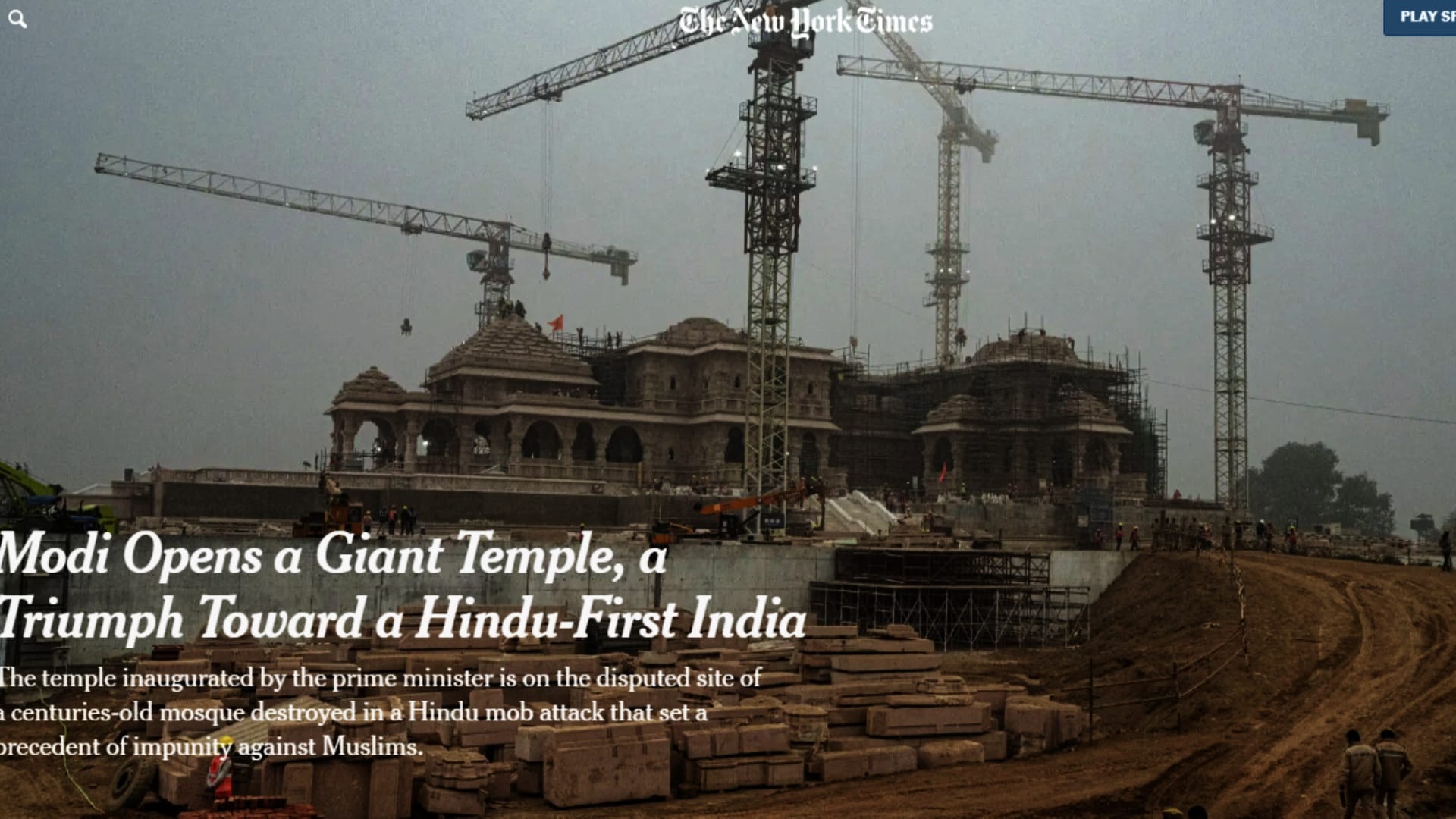 Ayodhya's Ram Temple: World media reaction on Pran Pratishtha ceremony, PM Modi and Government