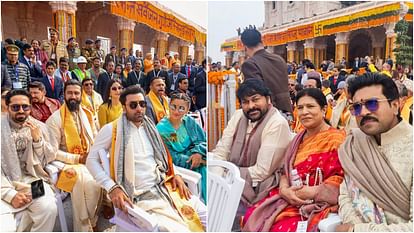 PM Narendra Modi Meets Amitabh Bachchan and Rajinikanth at Ayodhya Pran Pratishtha ceremony