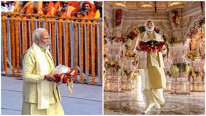 Ayodhya Ram Pran Prathistha Live Updates PM Modi in Ayodhya Ram Temple Consecration Ceremony Events Highlights