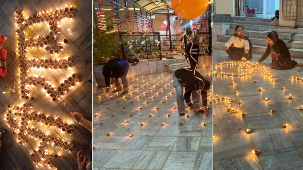 Devotees offered prayers in Patiala on the occasion of Ram Mandir Pran Pratishtha