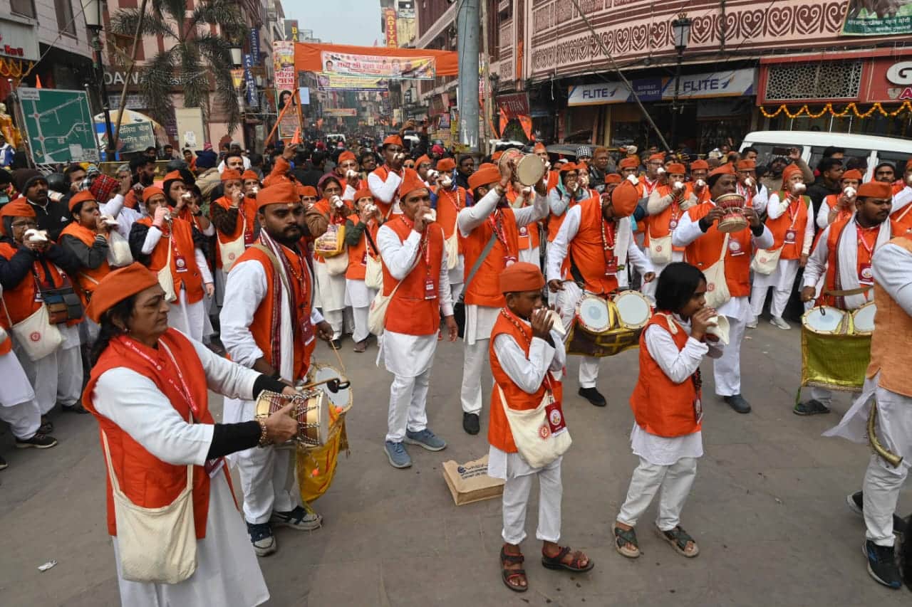 Ayodhya Ram Mandir Pran Pratishtha celebration in varanasi see latest photos