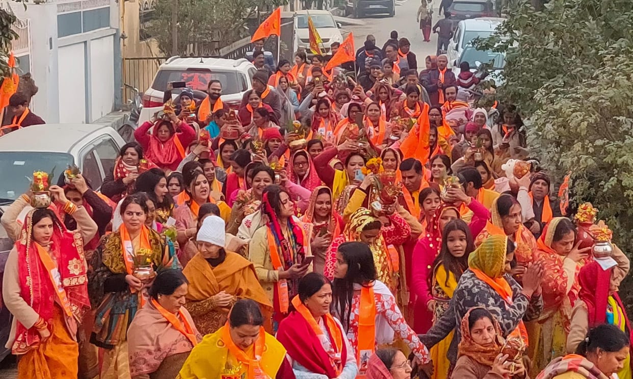 Ram Mandir: Brass City becomes happy with Ram amidst religious rituals, joy Moradabad regarding life consecrat