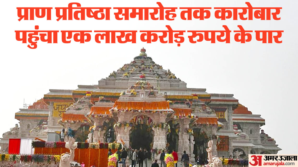 Ram Temple ayodhya: CAIT revealed, turnover of Rs 1 lakh crore in 480 hours till pran pratishtha