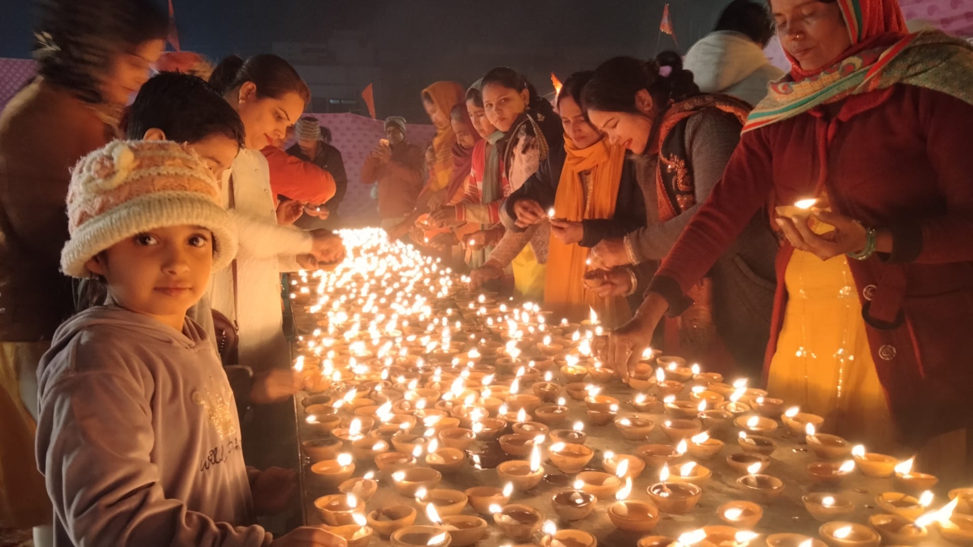 Ramlala Pran Pratishtha: Rohtak illuminated with four lakh Deeps