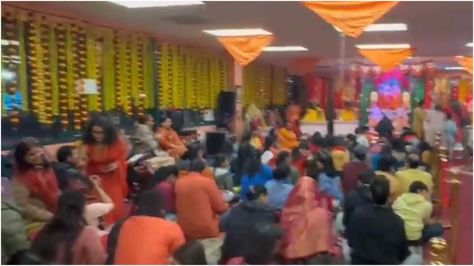 Indian diaspora in the United States offer prayers ahead of the Pran Pratishtha ceremony at Ram Temple