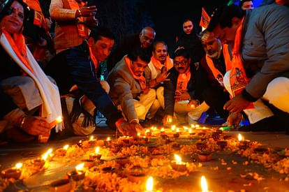 Ram Mandir Pran Pratishtha Celebration and Deepotsav In Uttarakhand Photos