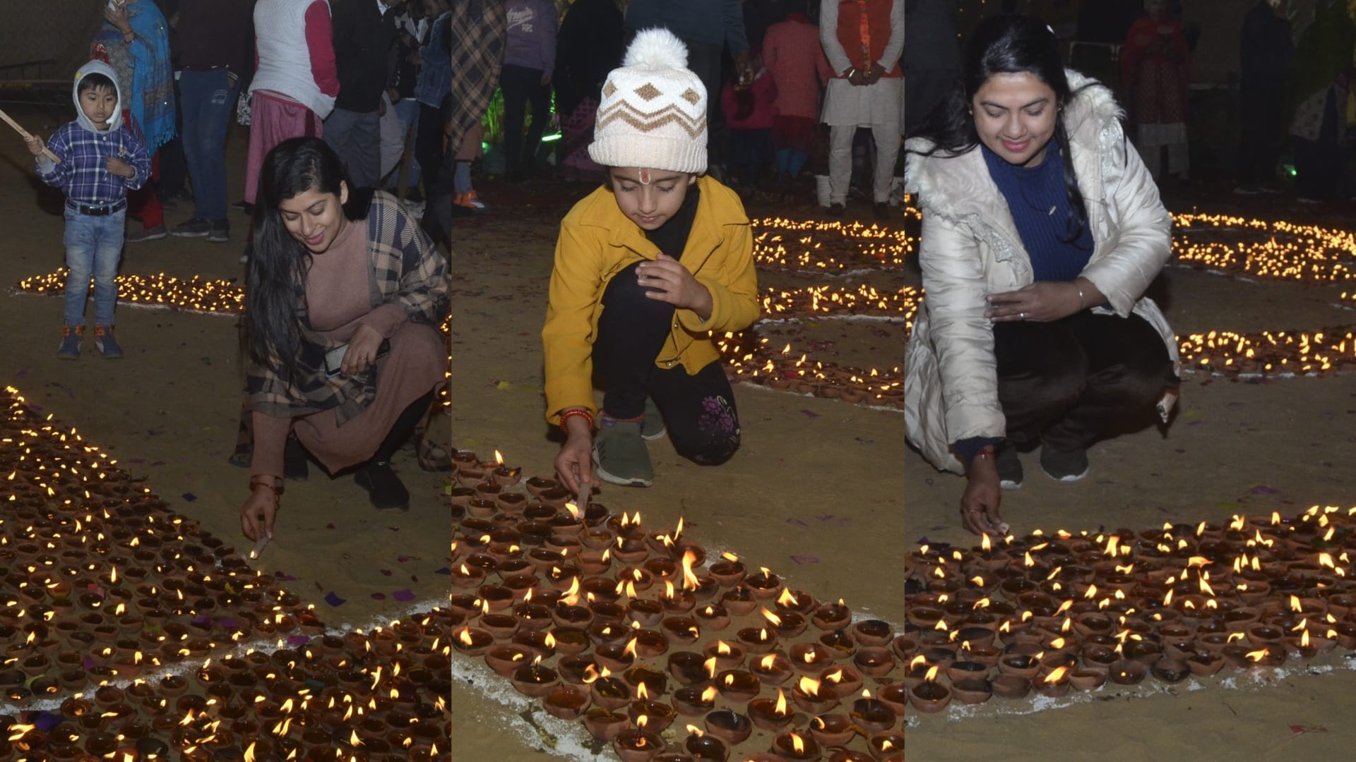 Ramlala Pran Pratishtha: Rohtak illuminated with four lakh Deeps