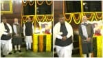 प्रधानमंत्री मोदी के साथ कांग्रेस नेता मल्लिकार्जुन खरगे।