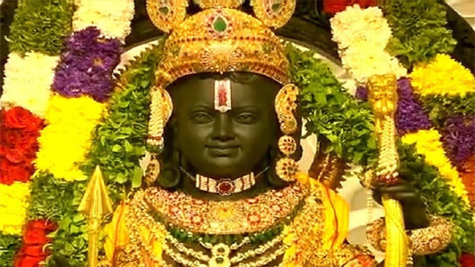 Ayodhya Ram Temple : Our Ram has come, Raghunandan, sitting in the grand palace