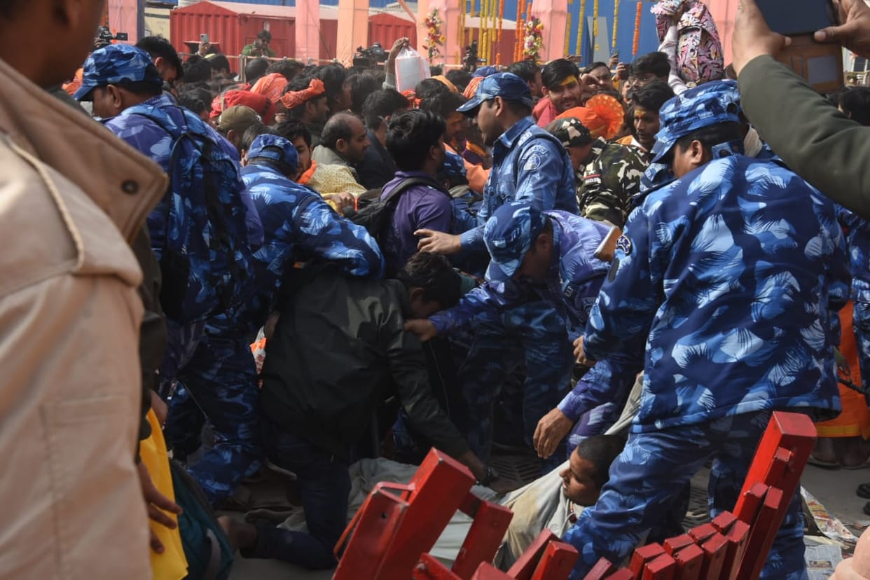 Ram Temple: Stampede situation created due to large number of people arriving