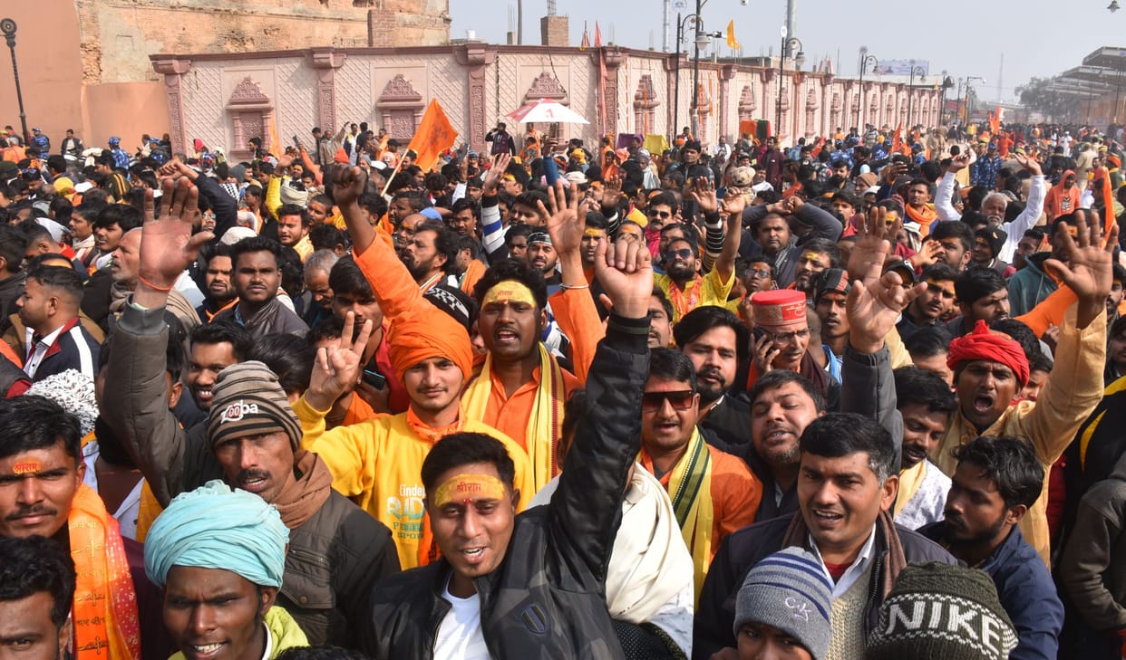 Ayodhya Ram Mandir: 2.5 Lakh Devotees Visited Ram Lalla Temple News in Hindi