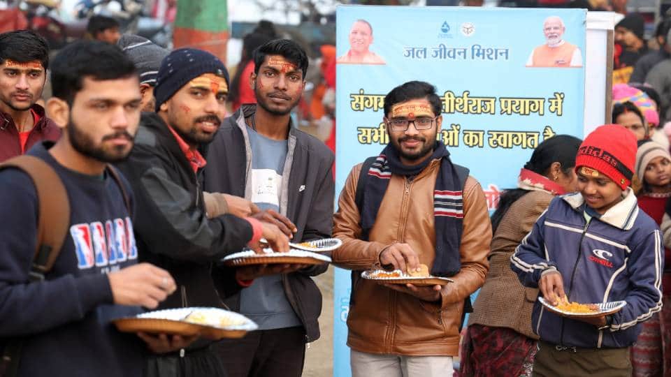 Jal Jeevan Mission's pandal inaugurated in Magh Mela in Prayagraj