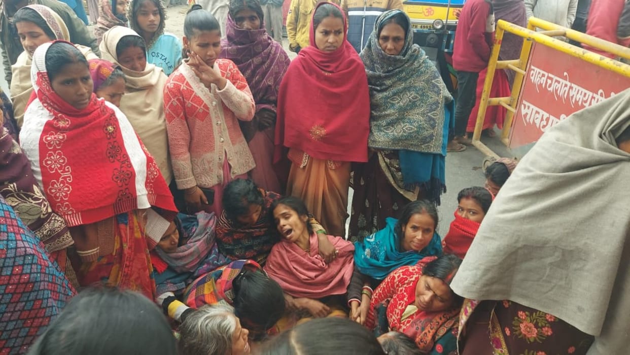Bihar: Youth dies after being crushed by unknown vehicle; Angry people blocked road demanding compensation