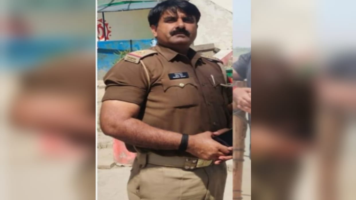 Meerut: Inspector Munesh, who was shot by miscreants, discharged from the hospital